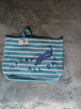 Vera Bradley Straw Tote